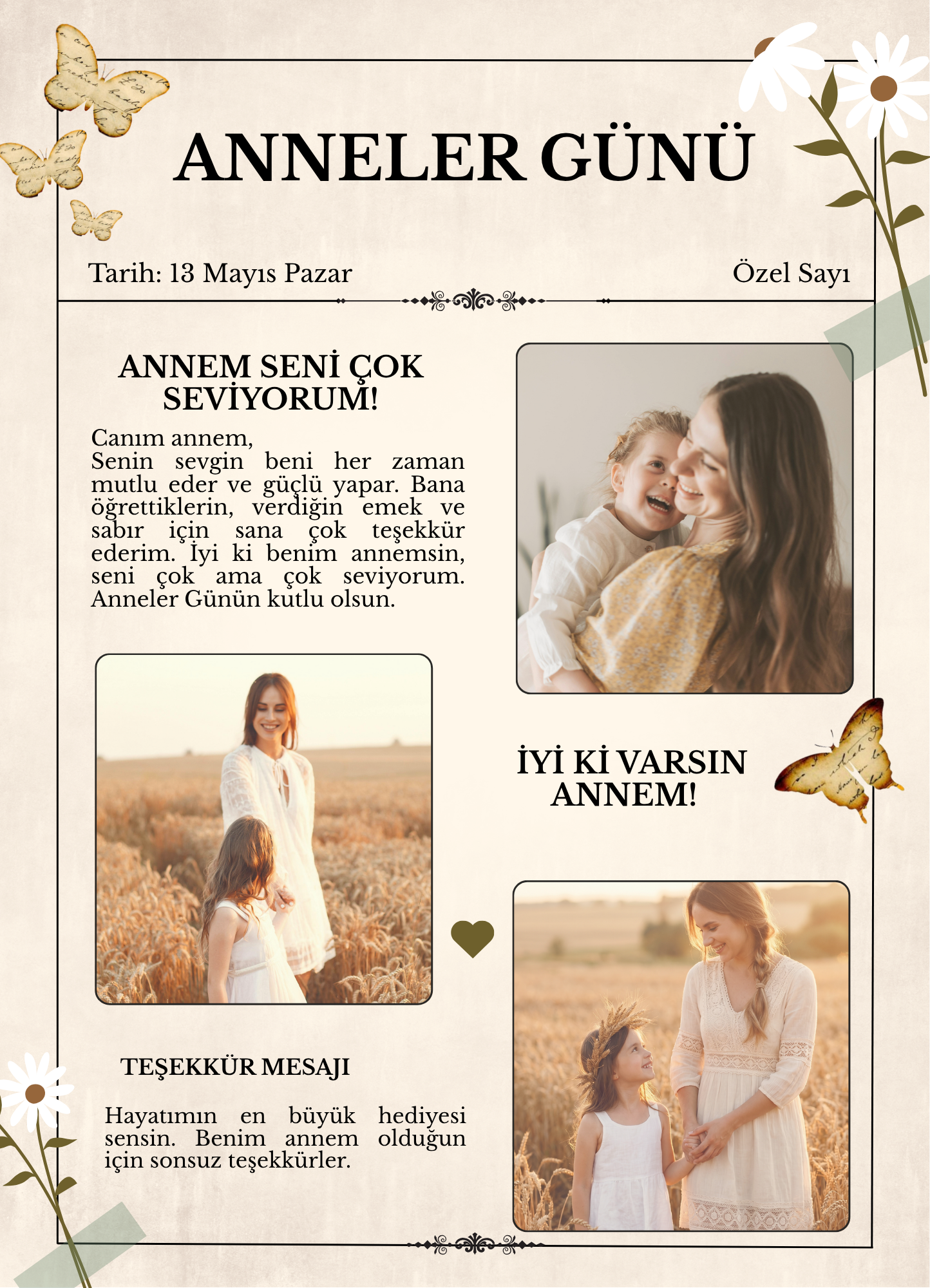 Anneler Günü Tasarım #AN-21